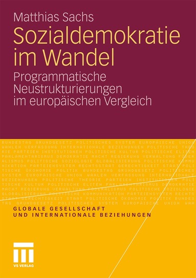 Matthias Sachs - Sozialdemokratie im Wandel, Häftad