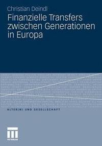 bokomslag Finanzielle Transfers zwischen Generationen in Europa