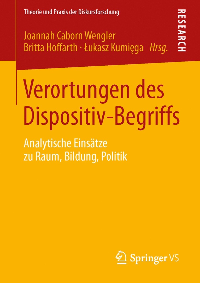 Verortungen des Dispositiv-Begriffs 1