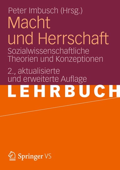 Peter Imbusch - Macht und Herrschaft, Häftad