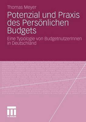 bokomslag Potenzial und Praxis des Persnlichen Budgets