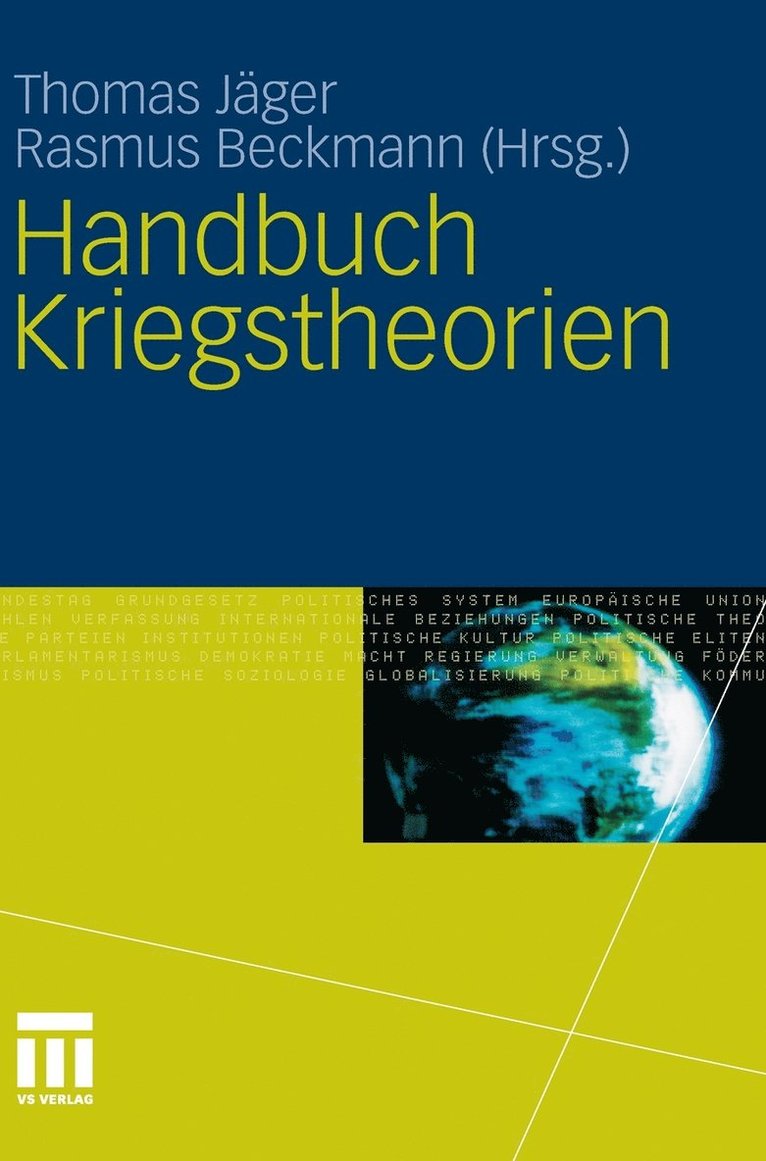Thomas Jäger, Rasmus Beckmann - Handbuch Kriegstheorien, Inbunden