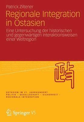 bokomslag Regionale Integration in Ostasien