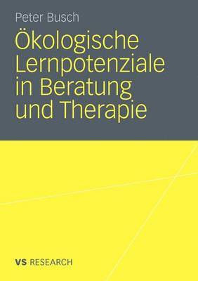 bokomslag kologische Lernpotenziale in Beratung und Therapie