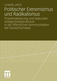 bokomslag Politischer Extremismus und Radikalismus