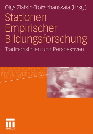 Olga Zlatkin-Troitschanskaia - Stationen Empirischer Bildungsforschung, Häftad