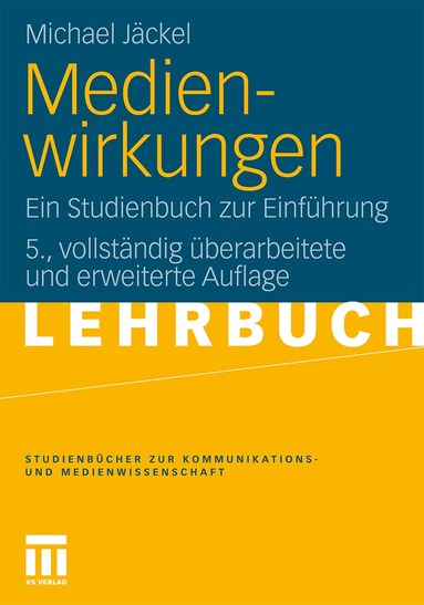 Michael Jäckel - Medienwirkungen, Häftad