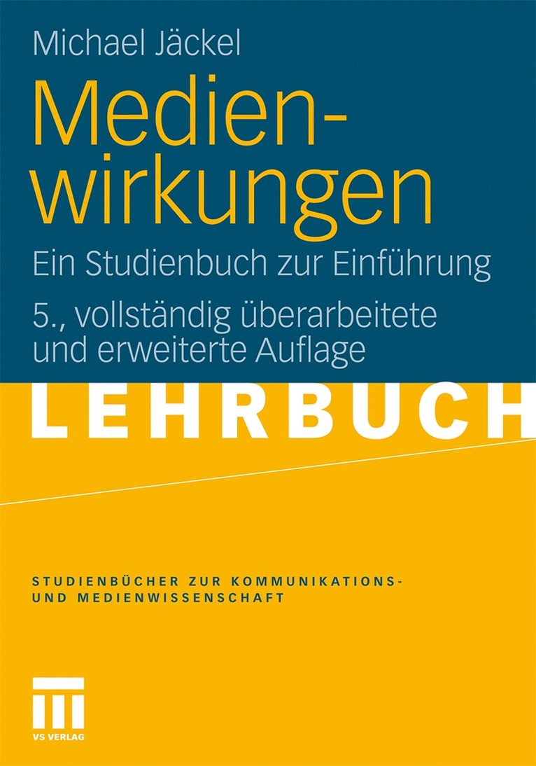 Medienwirkungen 1