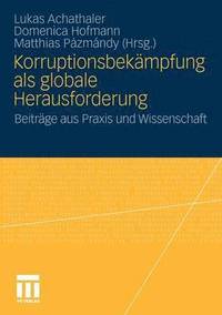 bokomslag Korruptionsbekmpfung als globale Herausforderung