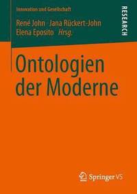 bokomslag Ontologien der Moderne