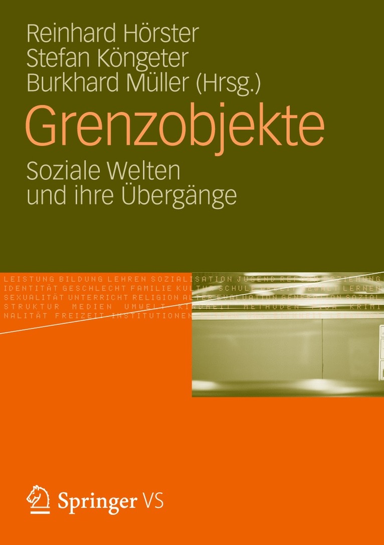 Reinhard Hörster, Stefan Köngeter, Burkhard Müller - Grenzobjekte, Häftad