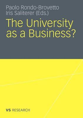 The University as a Business 1