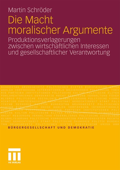 Martin Schröder - Die Macht moralischer Argumente, Häftad