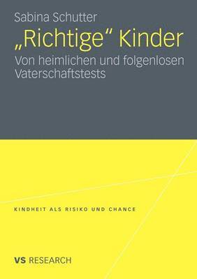 bokomslag "Richtige" Kinder