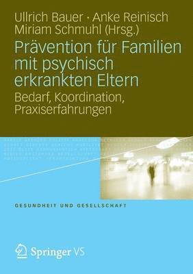 bokomslag Prävention für Familien mit psychisch kranken Eltern