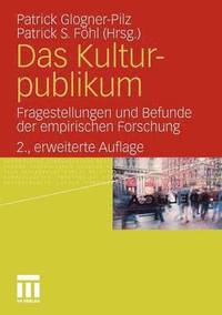 bokomslag Das Kulturpublikum