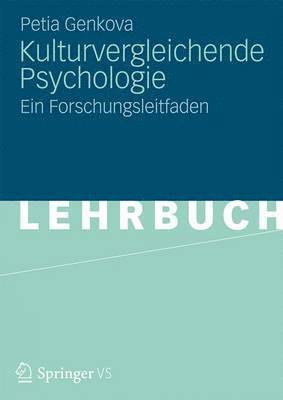 Kulturvergleichende Psychologie 1