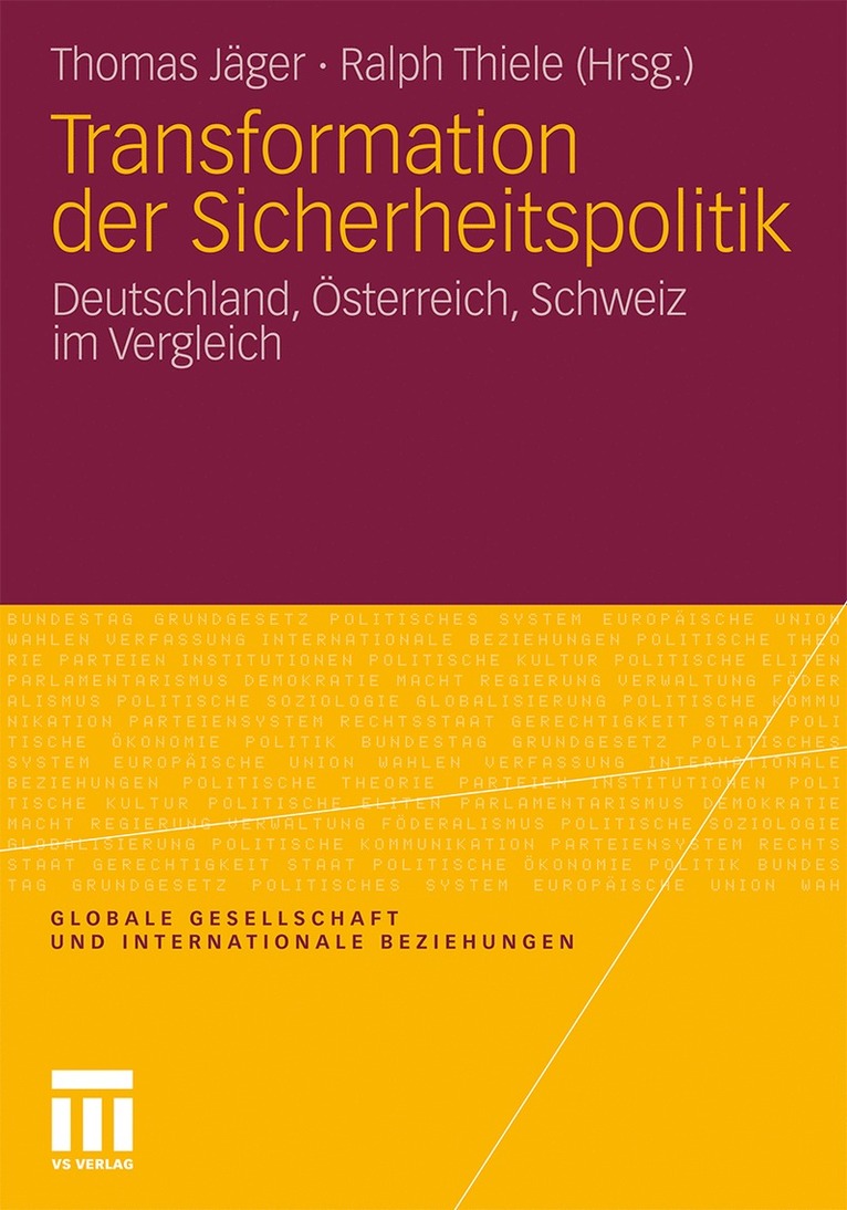 Thomas Jäger, Ralph Thiele - Transformation der Sicherheitspolitik, Häftad
