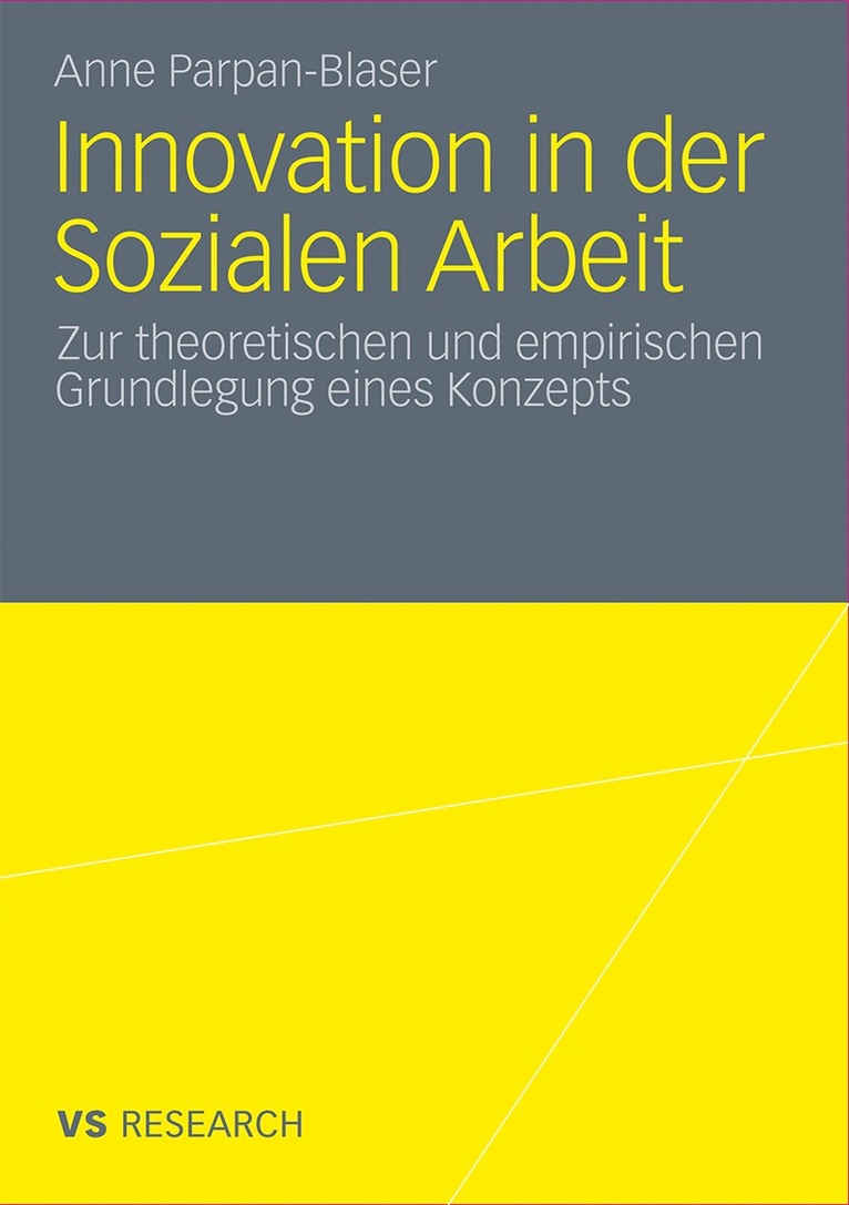 Anne Parpan-Blaser - Innovation in der Sozialen Arbeit, Häftad