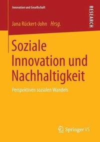 bokomslag Soziale Innovation und Nachhaltigkeit