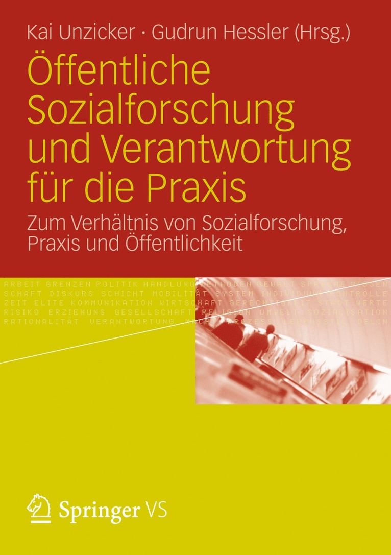 Kai Unzicker, Gudrun Hessler - Öffentliche Sozialforschung und Verantwortung für die Praxis, Häftad