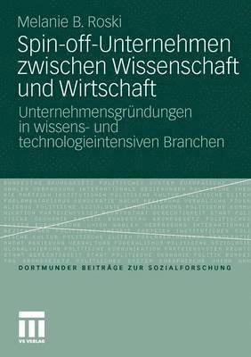 Spin-off-Unternehmen zwischen Wissenschaft und Wirtschaft 1