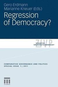 bokomslag Regression of Democracy?