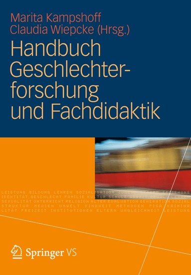 Marita Kampshoff, Claudia Wiepcke - Handbuch Geschlechterforschung und Fachdidaktik, Inbunden