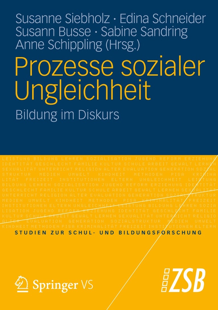 Prozesse sozialer Ungleichheit 1