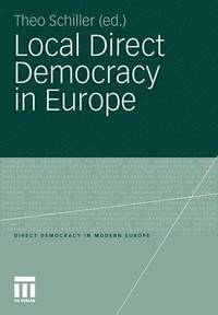 bokomslag Local Direct Democracy in Europe