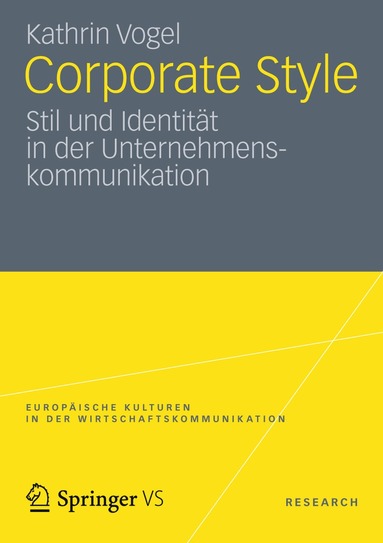 Kathrin Vogel - Corporate Style, Häftad