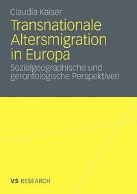 bokomslag Transnationale Altersmigration in Europa
