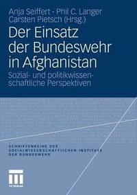 bokomslag Der Einsatz der Bundeswehr in Afghanistan
