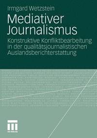 bokomslag Mediativer Journalismus