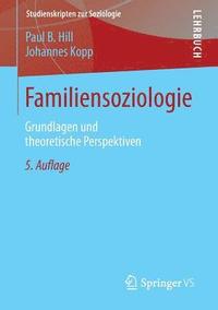 bokomslag Familiensoziologie