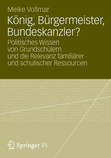 Meike Vollmar - König, Bürgermeister, Bundeskanzler?, Häftad