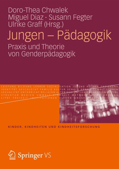 Doro-Thea Chwalek, Miguel Diaz, Susann Fegter, Ulrike Graff - Jungen – Pädagogik, Häftad