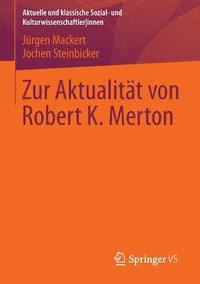 bokomslag Zur Aktualitt von Robert K. Merton