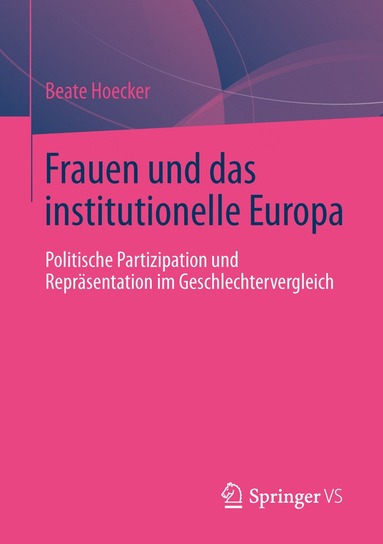 bokomslag Frauen und das institutionelle Europa