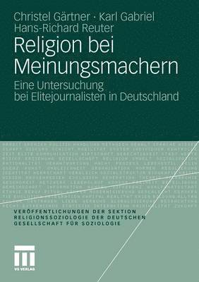 bokomslag Religion bei Meinungsmachern