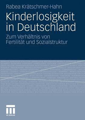 bokomslag Kinderlosigkeit in Deutschland