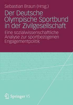 bokomslag Der Deutsche Olympische Sportbund in der Zivilgesellschaft