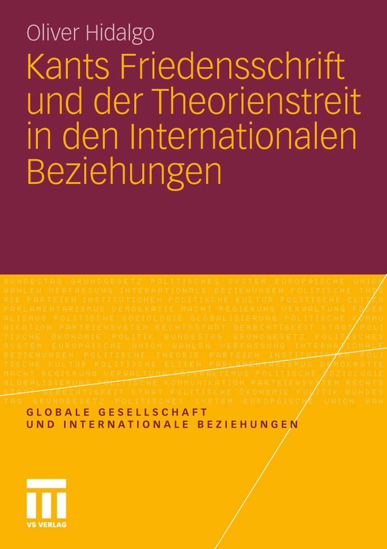 Kants Friedensschrift und der Theorienstreit in den Internationalen Beziehungen 1