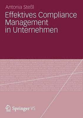 bokomslag Effektives Compliance Management in Unternehmen