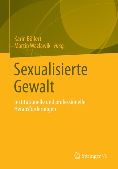 bokomslag Sexualisierte Gewalt