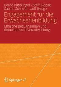 bokomslag Engagement fr die Erwachsenenbildung