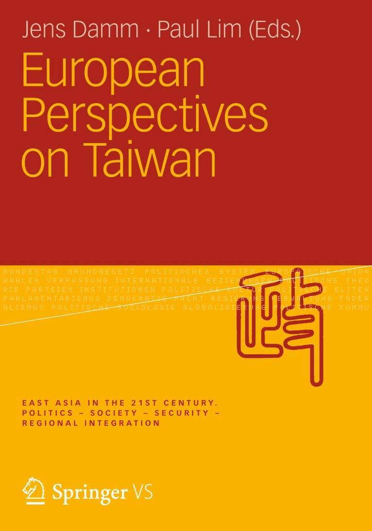 Jens Damm, Paul Lim - European Perspectives on Taiwan, Häftad