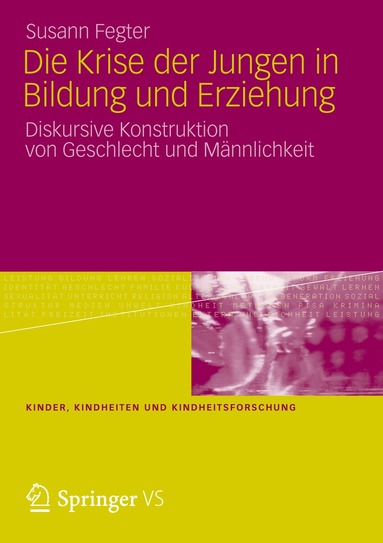 Susann Fegter - Die Krise der Jungen in Bildung und Erziehung, Häftad