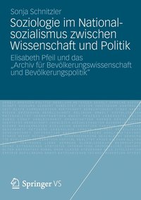 bokomslag Soziologie im Nationalsozialismus zwischen Wissenschaft und Politik