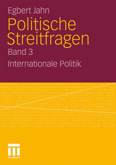 bokomslag Politische Streitfragen